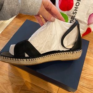 Cole Haan black espadrilles. Size 11. Brand new.